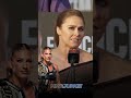 Ronda Rousey scolds Kayla Harrison: 'I am greatness!'