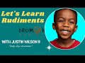 Let's learn some simple Rudiments on the Drums!