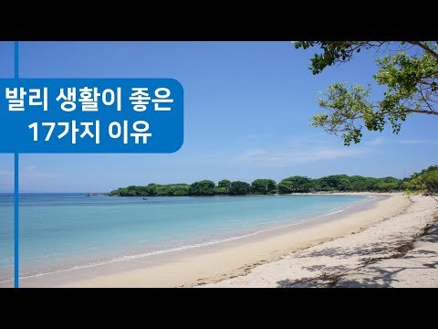 발리가 좋은 이유 17가지 / 발리 이민 생활의 장점