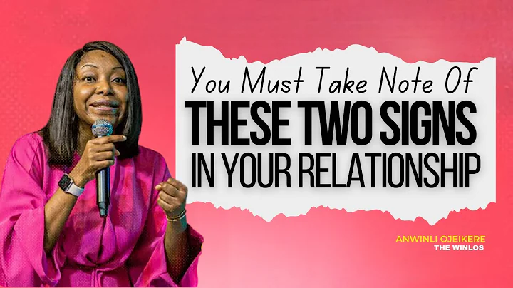 Take note of these two signs in your relationship //Anwinli Ojeikere #Winlos #relationship #marriage