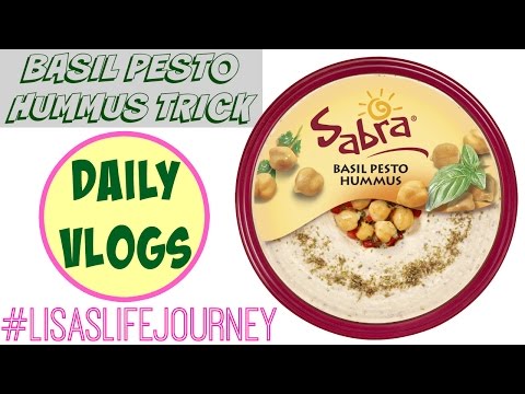 Basil Pesto Hummus Trick || January 14, 2016 || DAILY VLOGS