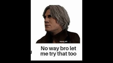Dante tries Vergil trick || dmc meme #devilmaycry #memes #gaming #dmc #dmc5 #dante #vergil