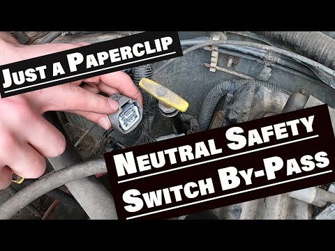 HOW TO: 97-01 Jeep Cherokee Neutral Safety Switch Bypass