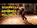 Simpática milonga, lindo baile, Salon Canning, Noe Andino, Salvador Guerra, Milonga Parakultural