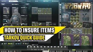 How to Insure Items and How Insurance Works Escape From Tarkov Quick Guide