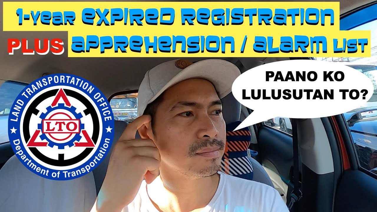EXPIRED REGISTRATION + LTO APPREHENSION / ALARM | KULONG AT PENALTY PAGNAHULI | JOVZ PIN