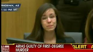 Watch Jodi Arias Reaction As Guilty Verdict is Read
