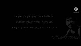 Iwan fals-Berandal malam di bangku terminal(Lyric)