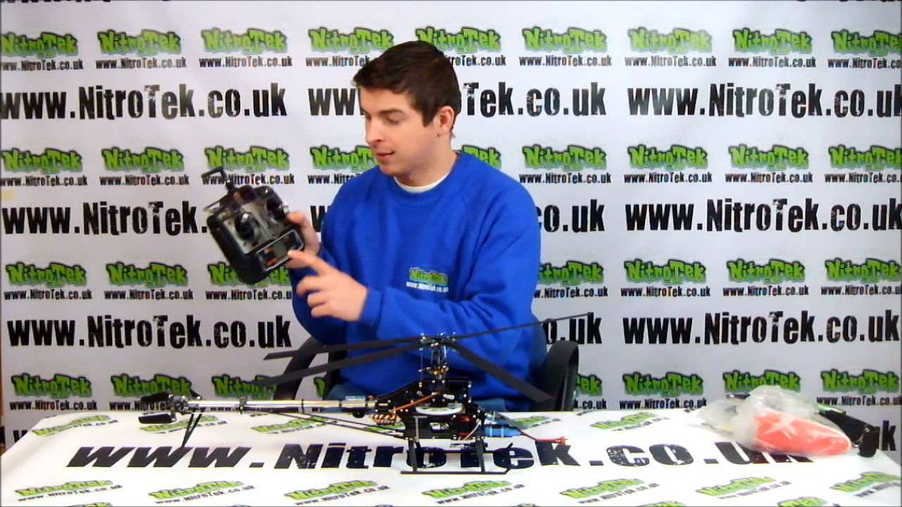 CopterX CX450 Black Angel RC Helicopter 2.4GHz Review - YouTube