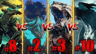 Who's the Most Powerful Kaiju in Pacific Rim? | Ranking 18 Kaiju From Weakest to Strongest!