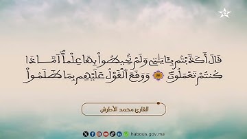 39 الحزب التاسع والثلاثون من المصحف المحمدي المرتل بصوت القارئ محمد الأطرش