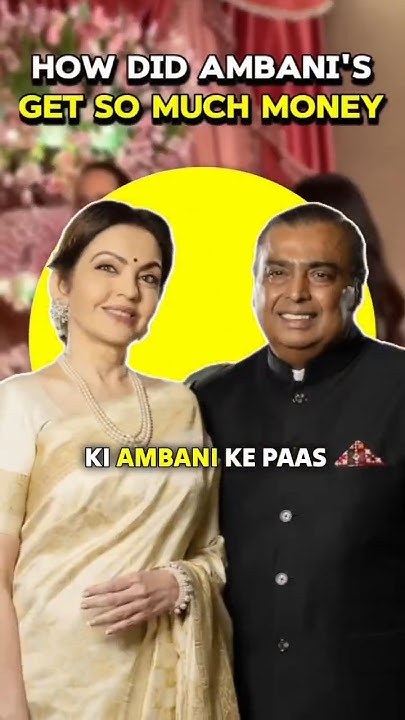 How did Ambani get so rich? #ambani #ambaniwedding #reliance #business