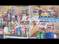 HUGE $800 MONTHLY GROCERY HAUL AND BUDGET MEAL PLAN WALMART SAM'S CLUB MEIJER 🛍🛒
