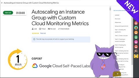 Autoscaling an Instance Group with Custom Cloud Monitoring Metrics| #2025|#GSP087|#qwiklabs|Solution