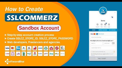 How to Create SSLCommerz Sandbox Account | Step-by-Step Guide (2025 Update) | SoftwareBhai Tech