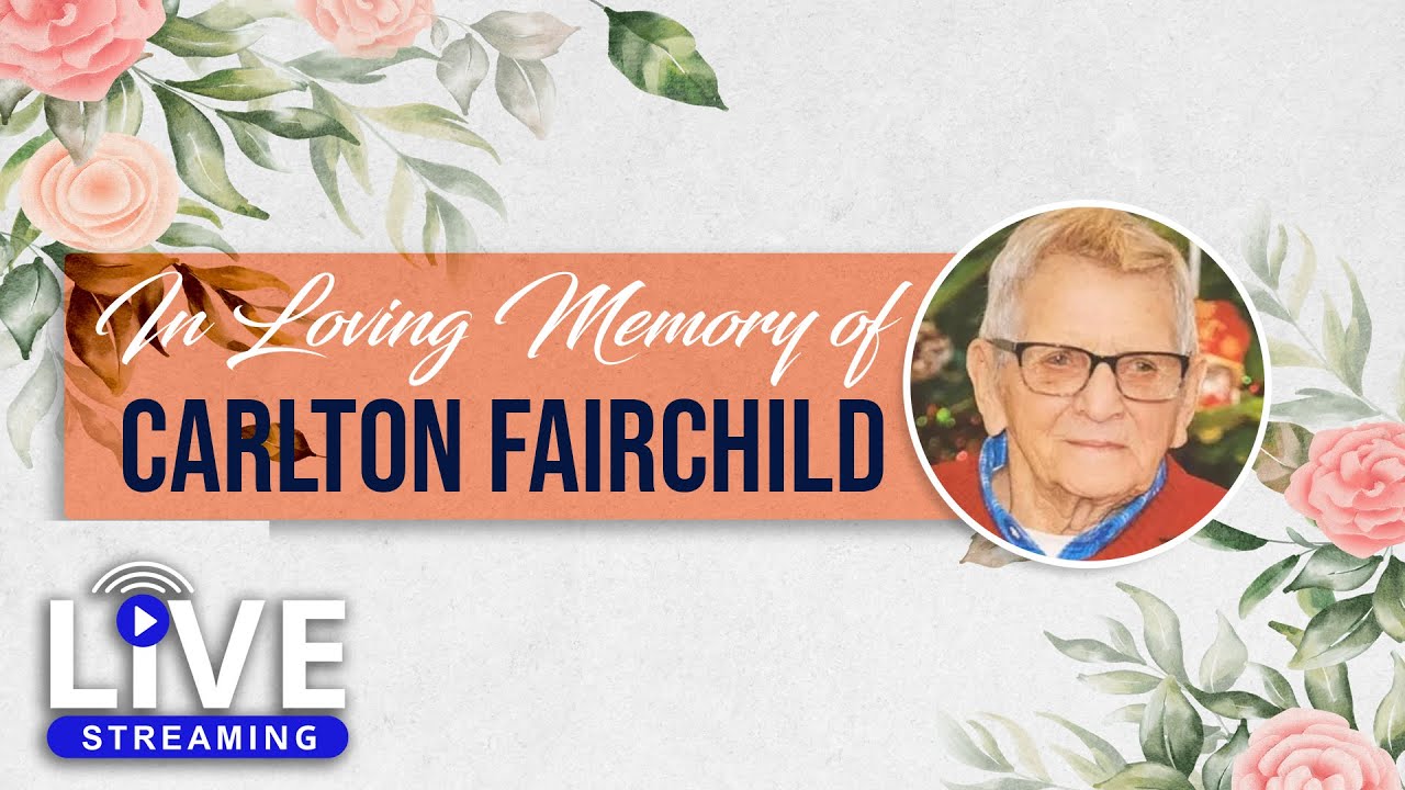 Carlton Fairchild Funeral Service - YouTube