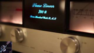 Awesome Sound ! JBL 250TI Speakers driven by Phase Linear 700B and New Protoype Preamplifier