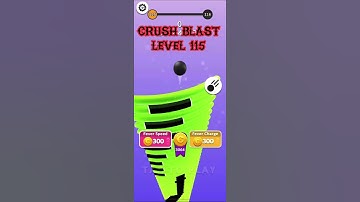 💥🚀Crush Blast  Level 114 & 115  gameplay  #stackball #crushblast