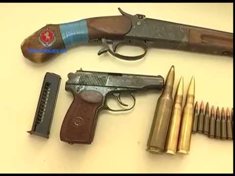 მოქალაქეეებმა ცეცხლსასროლი იარაღი და საბრძოლო მასალა ნებაყოფლობით ჩააბარეს