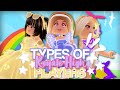 Types of ROYALE HIGH PLAYERS! | Roblox | MissLau