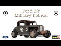 FORD 32&#39; - US ARMY HOT ROD - MODEL KIT REVELL - 1/25 - CARS MODEL.