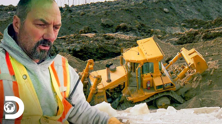 Un minero en peligro al quedar atascado en un buldócer | Fiebre del oro | Discovery Latinoamérica