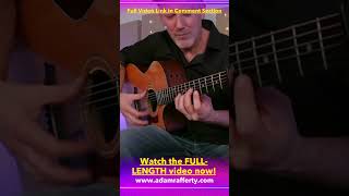 Stayin&#39; Alive&#39; Fingerstyle - Bring Back the Bee Gees Groove! #adamrafferty #shorts