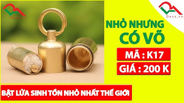 Móc khóa bật lửa đa năng Kuboy K17 đồng | Deva.vn | Giá 200.000 Đ