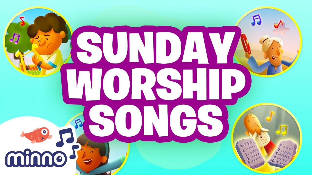 Sunday Worship Hour! ✝️ Bible Songs for Kids