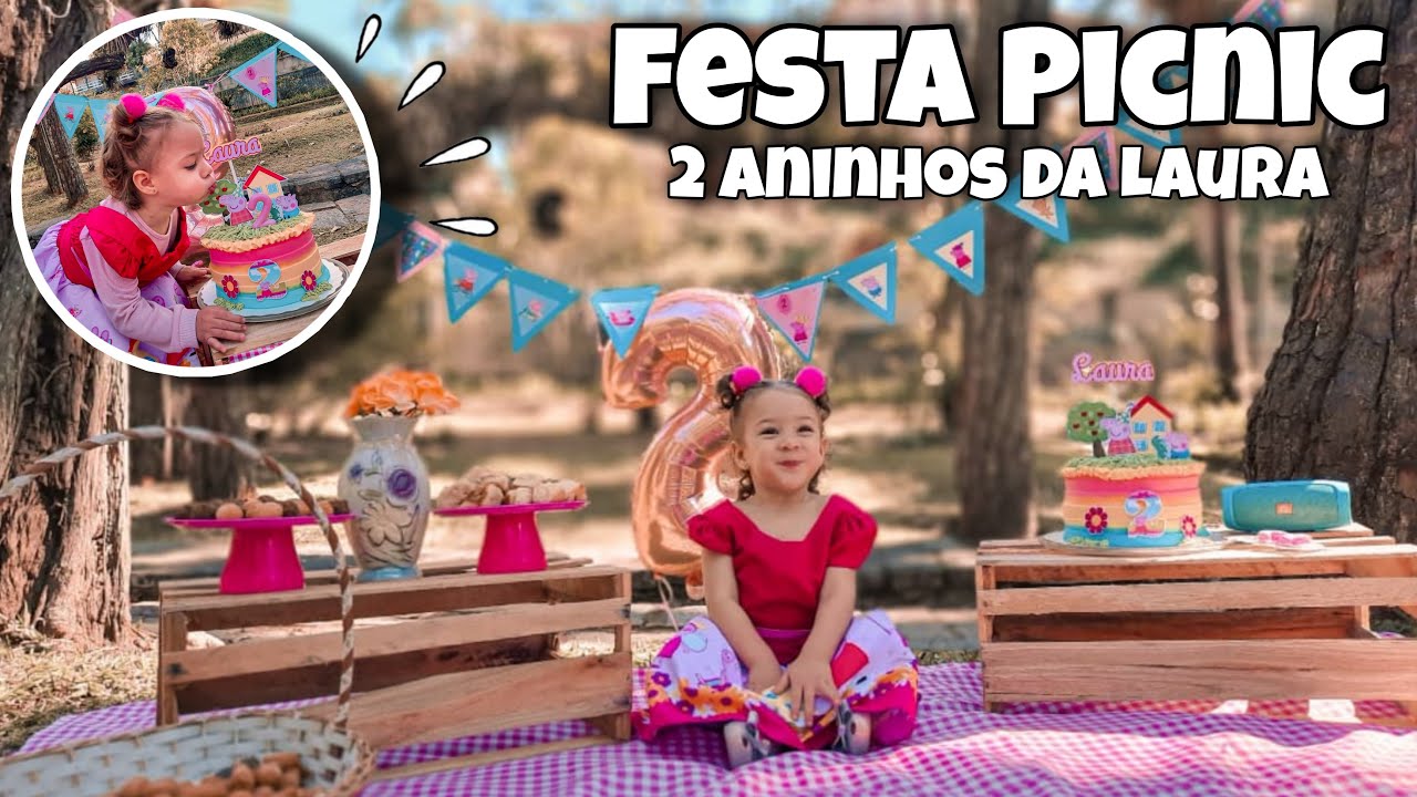PICNIC DA LAURA 2 ANOS NO PARQUE CRÉMERIE PETRÓPOLIS.