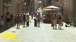 Dangerous heat wave hits Southern Europe | GMA