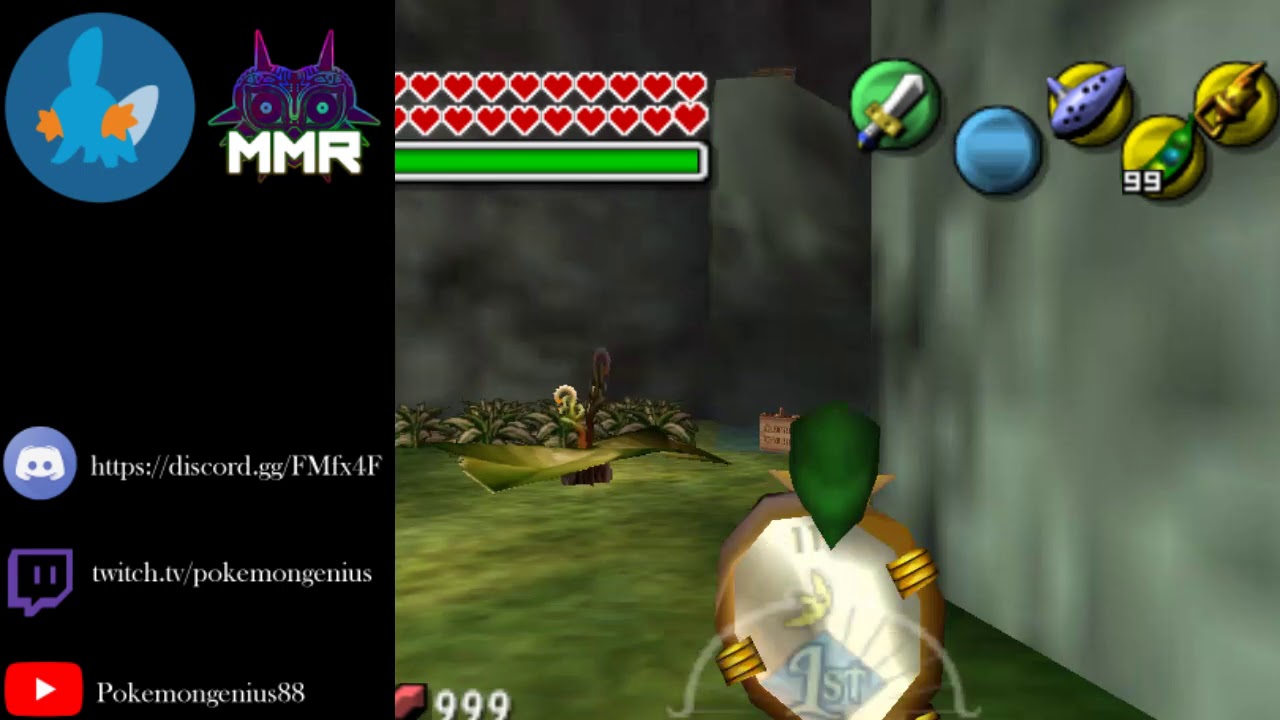 Majora's Mask Tricks Bean Grotto chest w/Hookshot YouTube