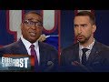 Cris Carter reacts to the Giants drafting Daniel Jones over Haskins | NFL | FIRST THINGS FIRST