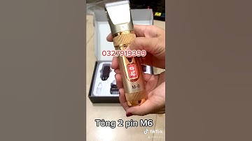 Tông đơ cắt tóc 2 pin M6