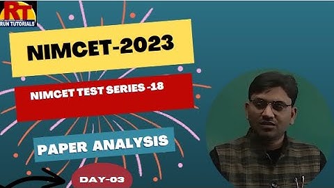 #NIMCET-2023-24 /#CUET-PGQP26/RT Combine Test -2318/PAPER ANALYSIS/#Varanasi