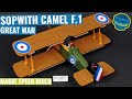 Great War Aircraft SOPHWITH CAMEL F.1 - COBI 2987 (Speed Build Review)