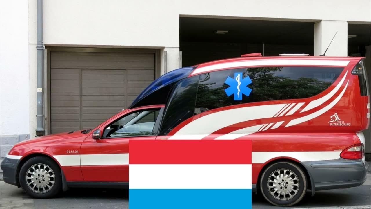 Lussemburgo ambulanza suono della sirena YouTube