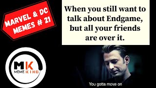 Marvel & DC Memes Vol 21 | Memes only Legends will find funny | Superhero and Comic | Memes King