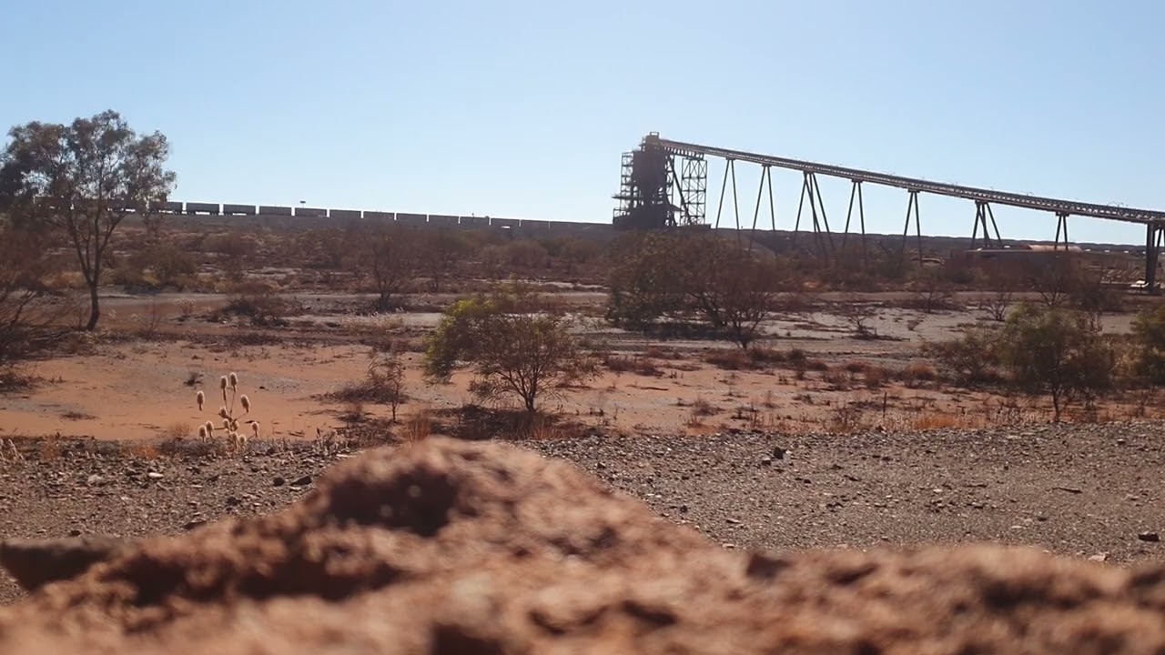 Roy Hill iron ore mine in Western Australia