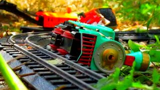 Garden Railway Fails | model train set | modellbahn | modelleisenbahn by Tram Miniature 1,873 views 1 year ago 36 seconds