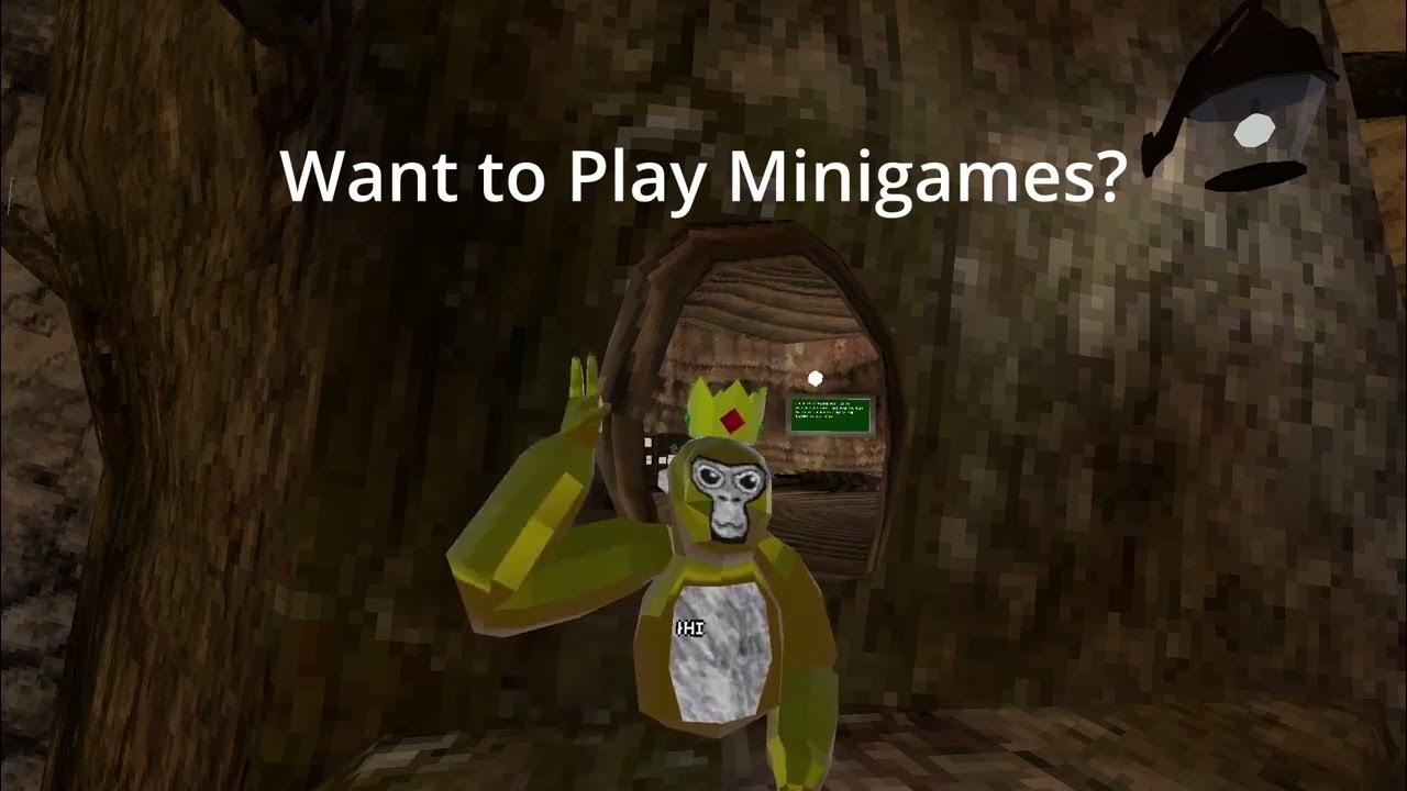 Gorilla tag minigames kid youtube