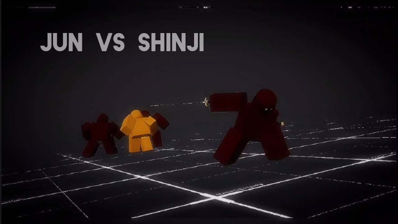 JUN VS SHINJI[ ROBLOX-ANIMATION ] Combat Gods - YouTube