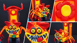 😱 Making DoG DaY TRAIN EATER - Trevor Henderson Creatures with Claywith Polymer Clay