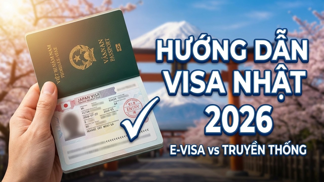 Xin Visa Nhật dễ hay khó? Phân tích chi tiết E-visa vs Visa truyền thống