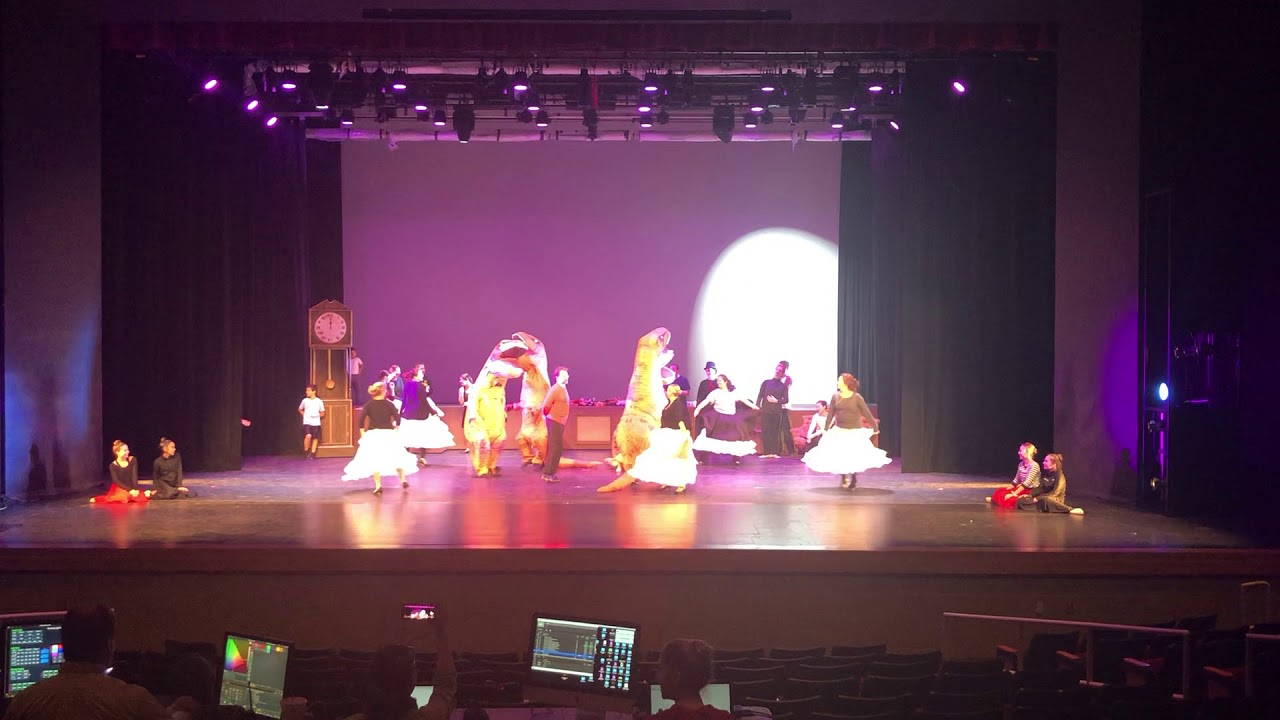 2018 Nutcracker Party Scene Rehearsal by the Fox Valley (Illinois