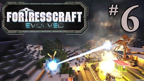 FortressCraft Evolved Gameplay - #6 - Under Attack!
