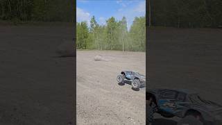 Xmaxx and Baja #rc #rcfun #rccar #rcbuggy #offroad