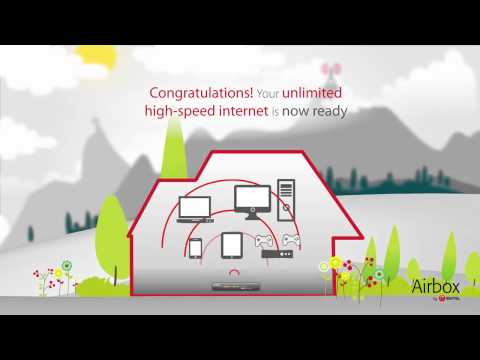 Unlimited high speed Internet   Airbox by Emtel