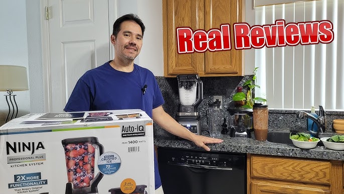 Review Ninja Professional Plus Kitchen System Blender BN801 Auto Start /  Stop is Amazing! 