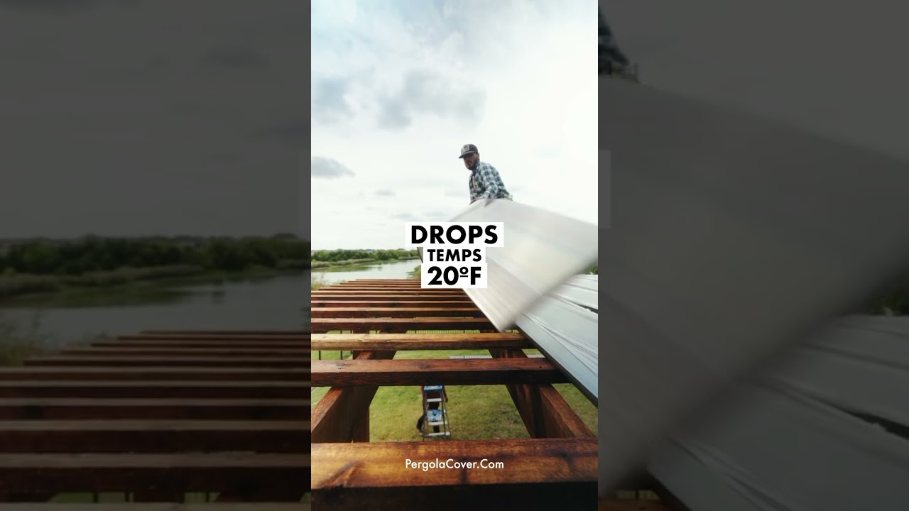 SkyPoly Pergola Roofs! Elevate your space! 